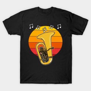 Tuba Summer Festival Tubaist Brass Musician T-Shirt